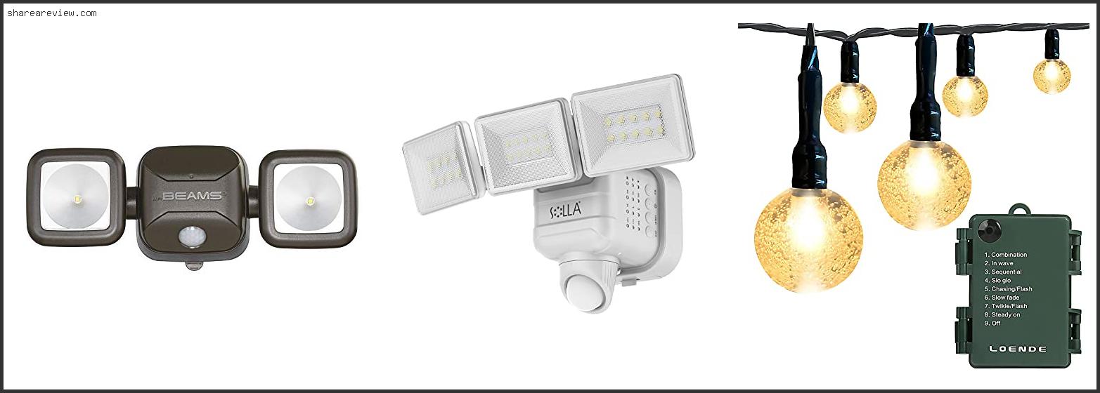 Top 10 Best Battery Powered Outdoor Lights Reviews & Buying Guide In
