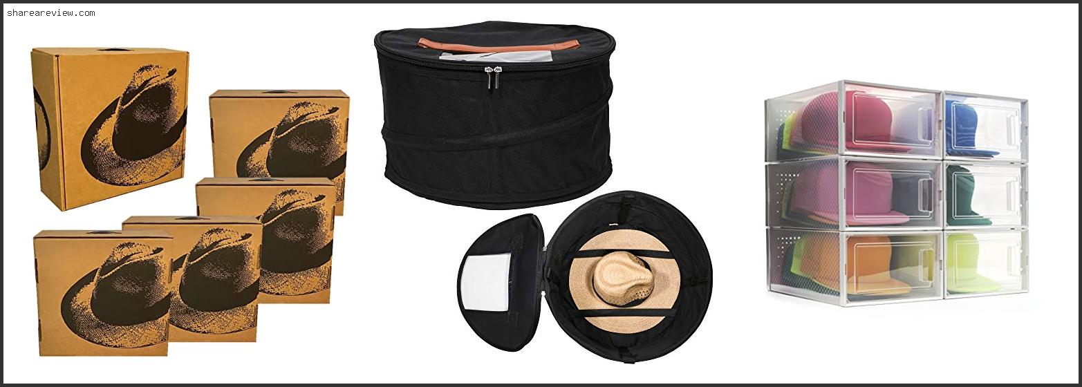 Top 10 Best Hat Boxes For Storage Reviews & Buying Guide In 2022