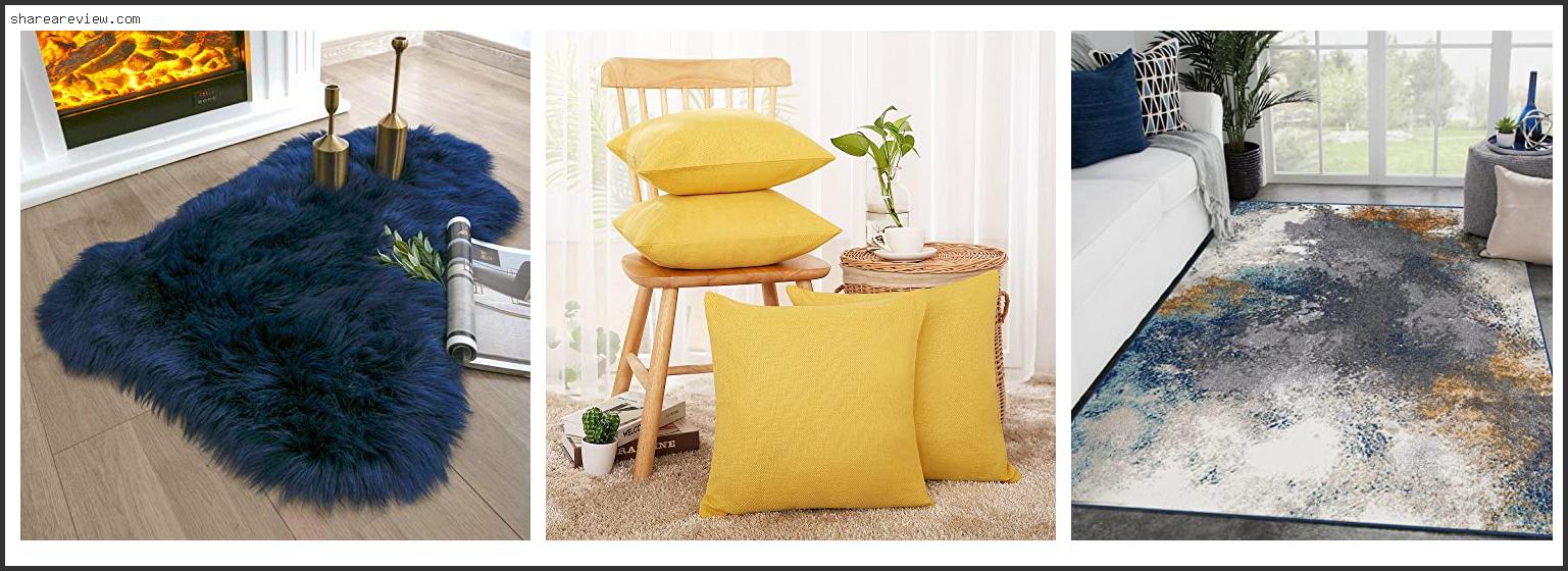 Top 10 Best Color Rug For Blue Couch Reviews & Buying Guide In 2022