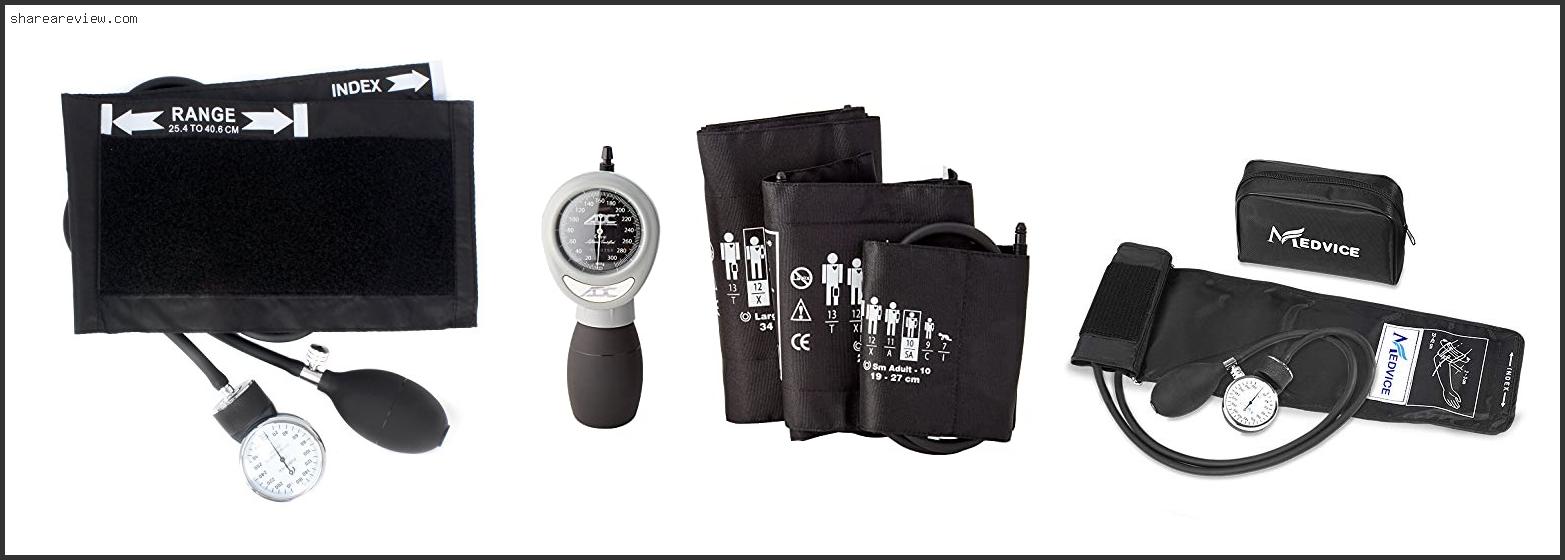 Top 10 Best Manual Blood Pressure Cuff Reviews & Buying Guide In 2022