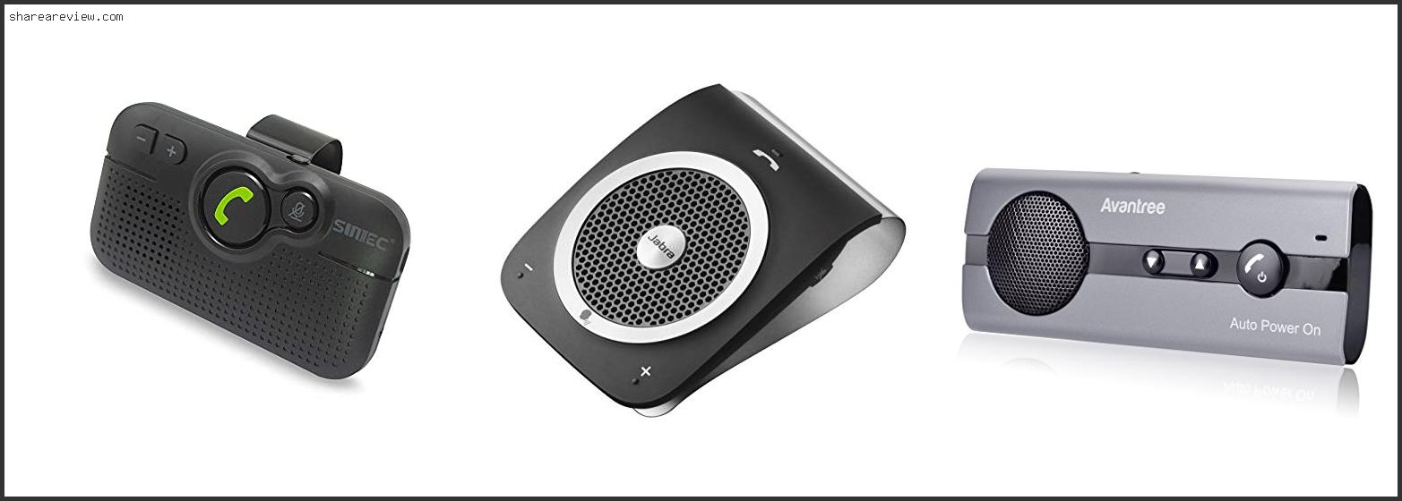 Top 10 Best Bluetooth Car Visor Speaker Reviews & Buying Guide In 2022
