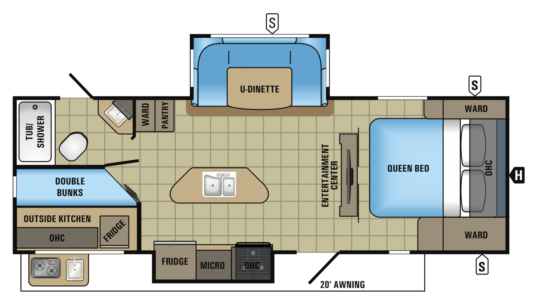 Jayco Bunkhouse OffGrid Setup Shared Adventures Rentals