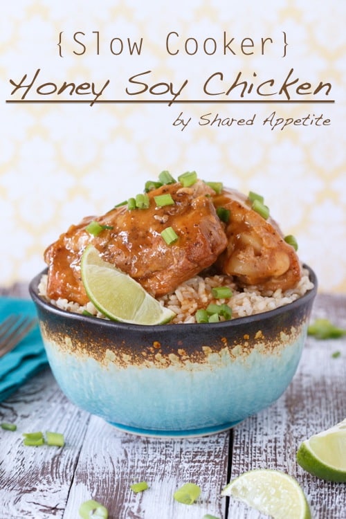 {Slow Cooker} Honey Soy Chicken