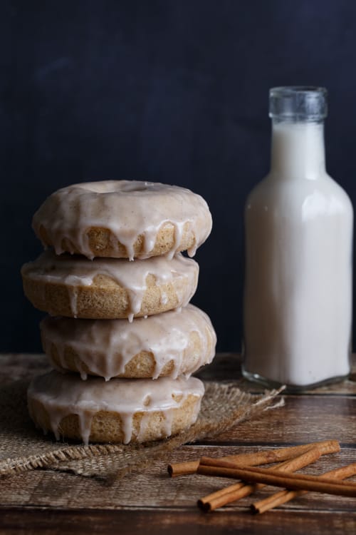 Baked Horchata Glazed Donuts Shared Appetite