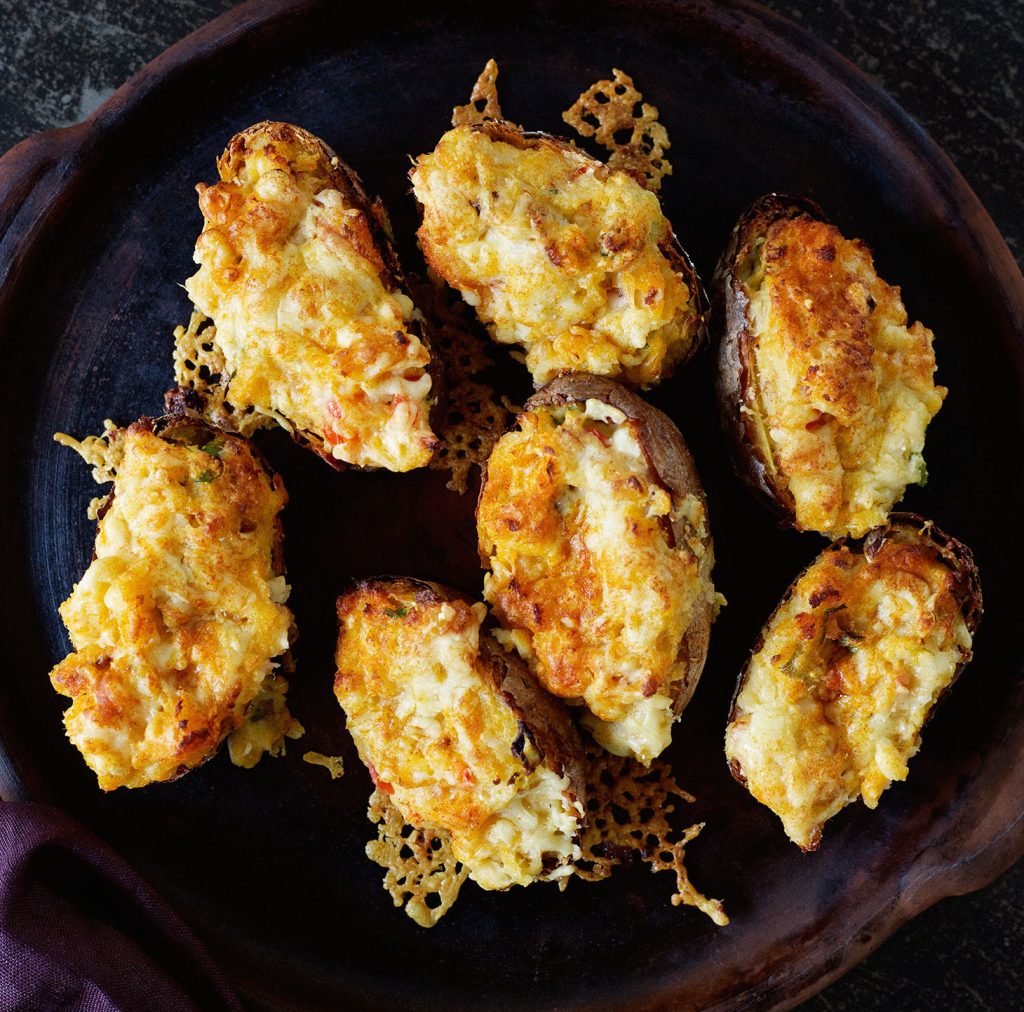 Baked Potatoes Stuffed with Smoked Fish & Paprika Shared Kitchen