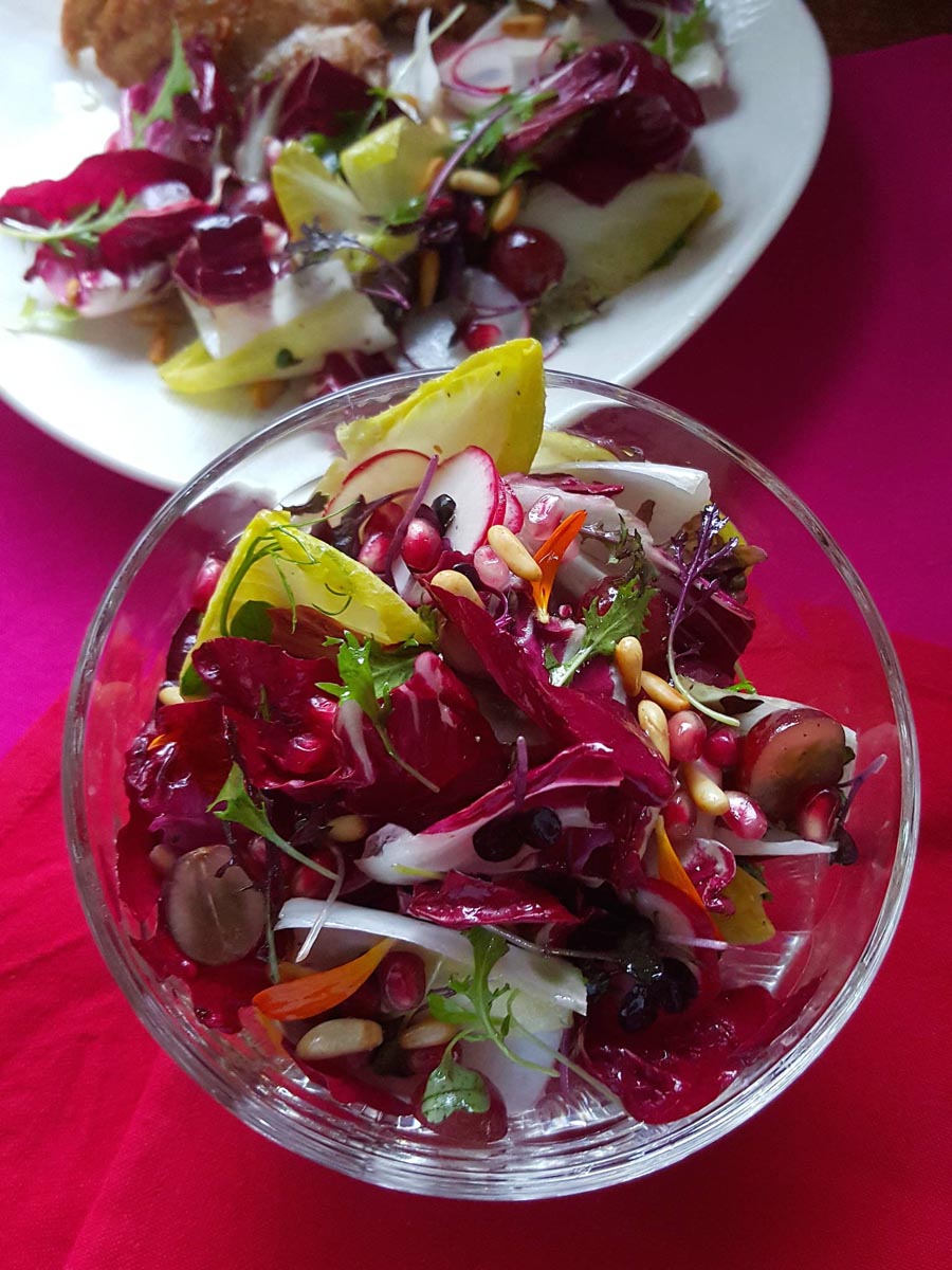 Pink salad the perfect choice when you want colour and crunch