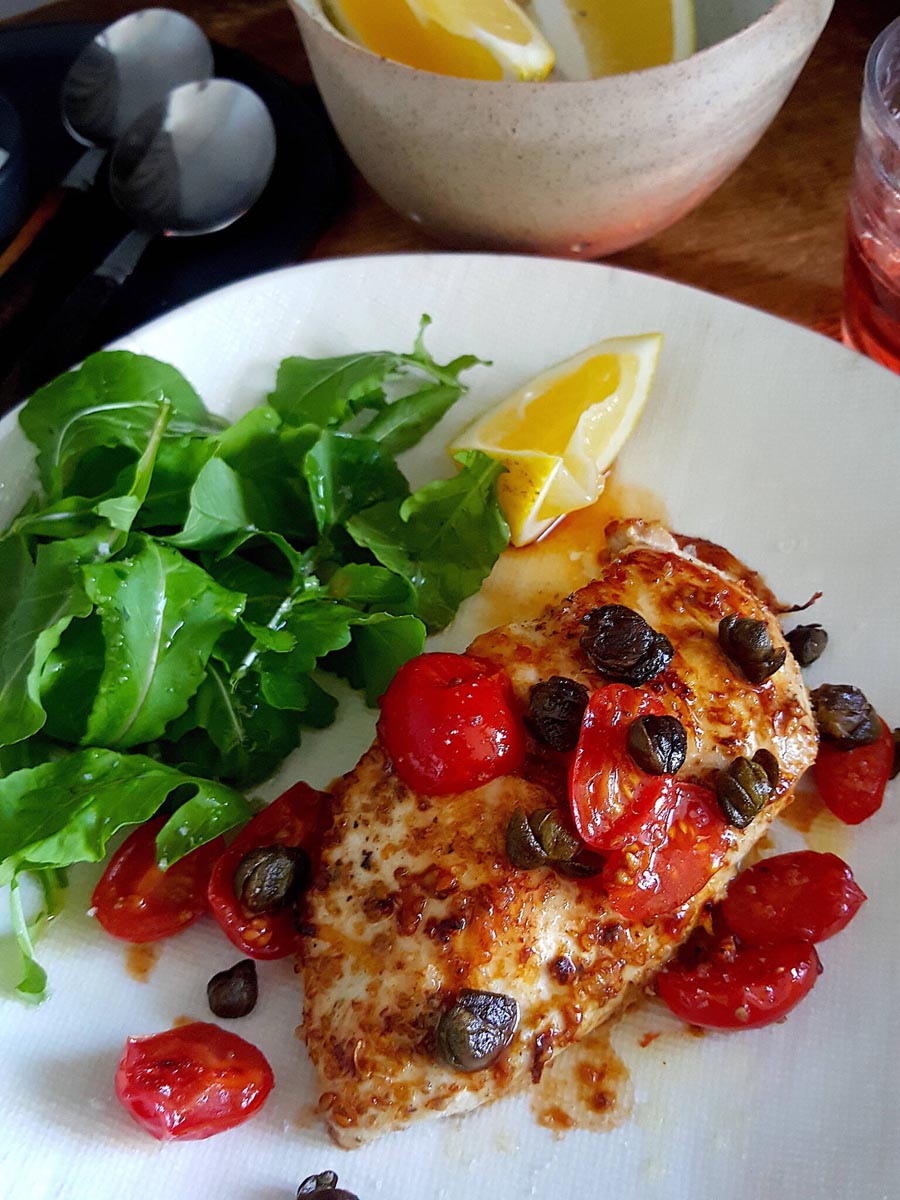 Chicken Breasts with Crispy Capers Shared Kitchen