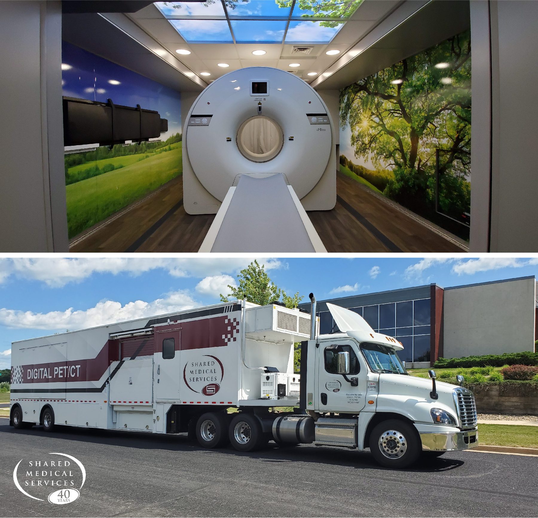 First Mobile Digital PET/CT Shared Medical Services