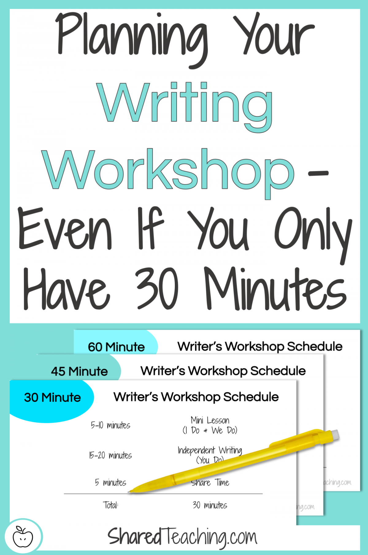 Planning Your Writing Schedule Even If You Only Have 30