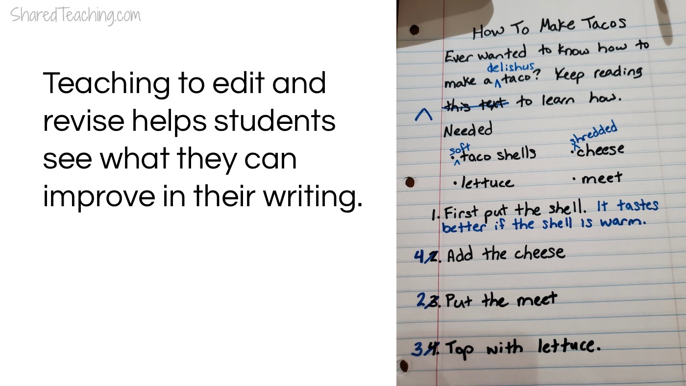 6 Writing Strategies for Students Shared Teaching
