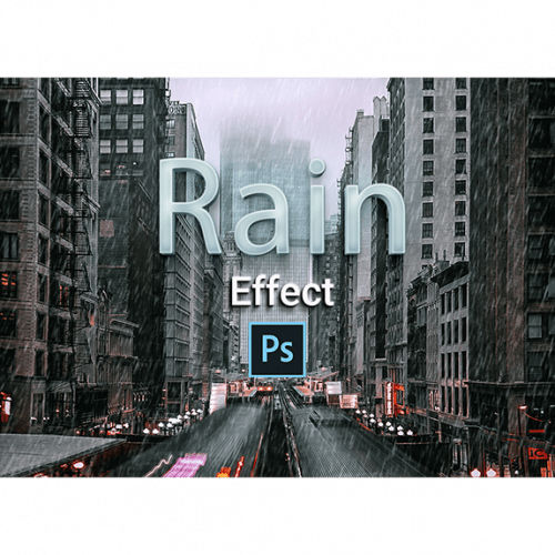 Add Rain To Photo Rain Effect SHAREEF SAADI