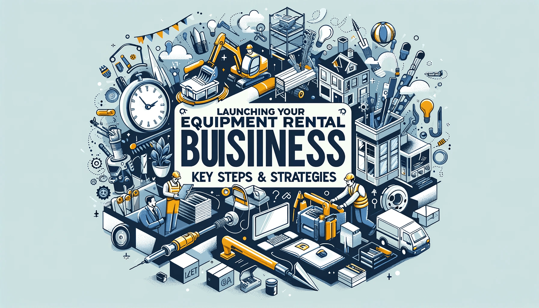 Start Your Equipment Rental Business Key Steps & Tips