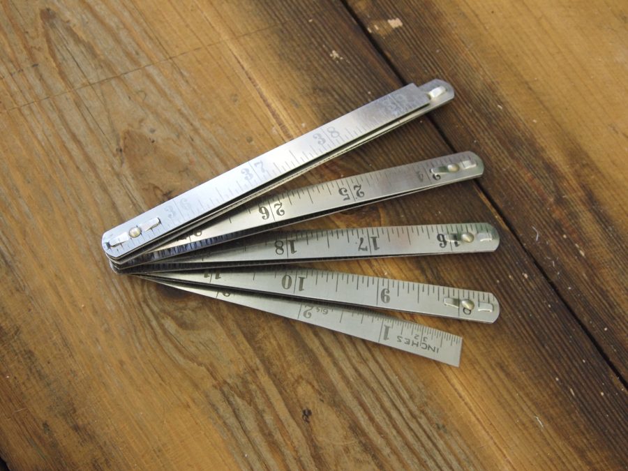 Folding Metal Ruler SHARE Frome, A Library of Things