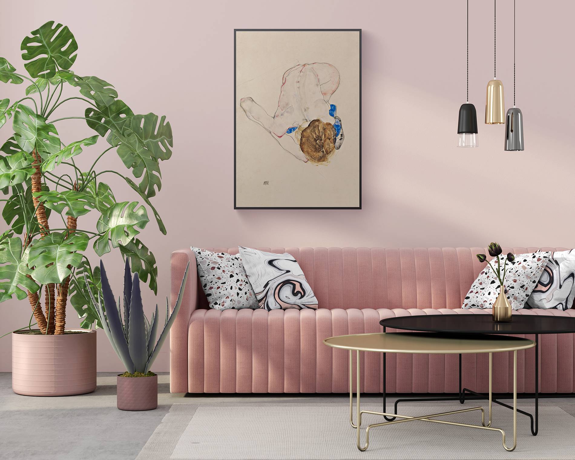 Beautiful Rose Gold Living Room You Can Picture Yourself Living In Sharehook