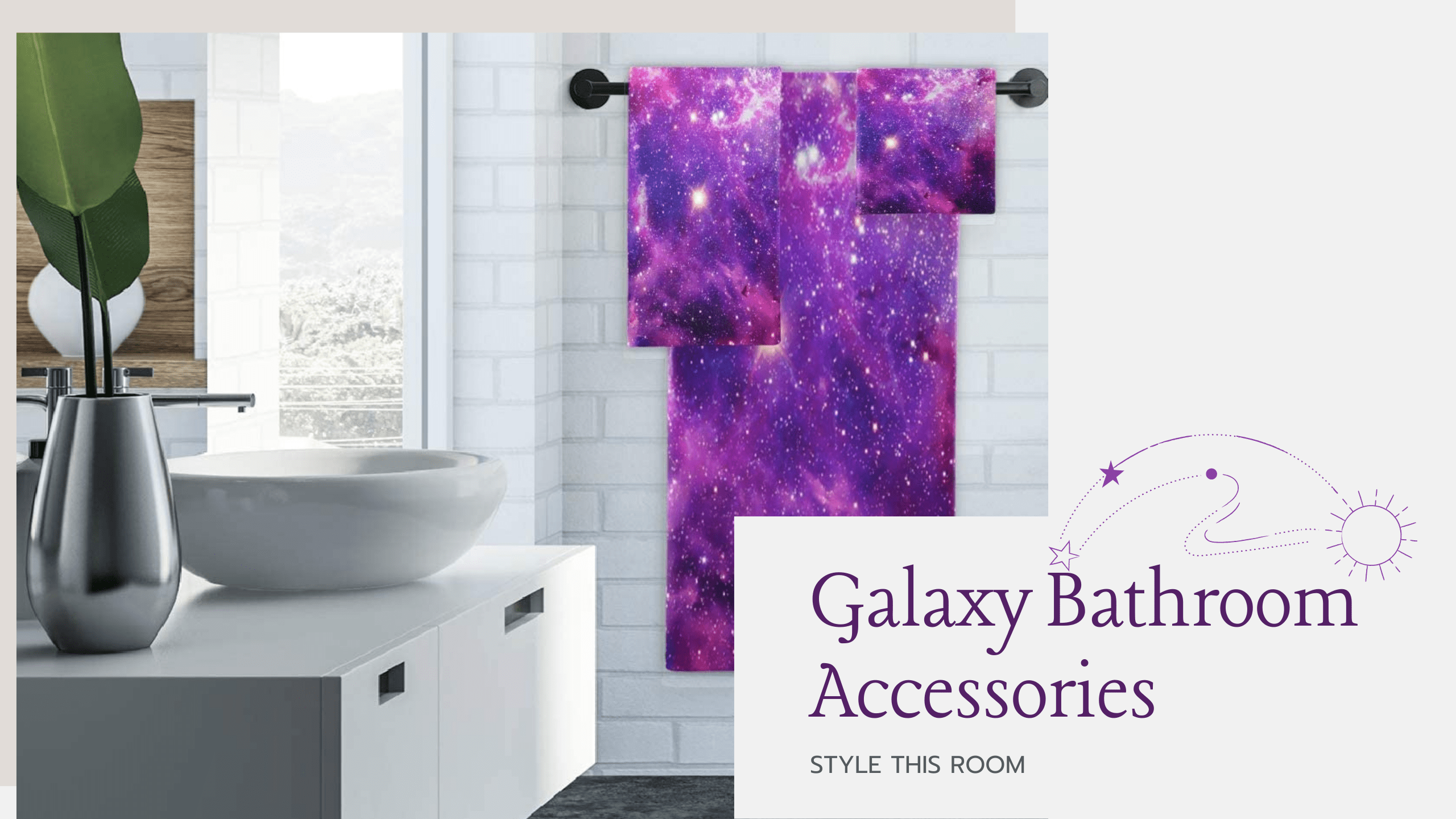 Galaxy Bathroom Accessories Sharehook