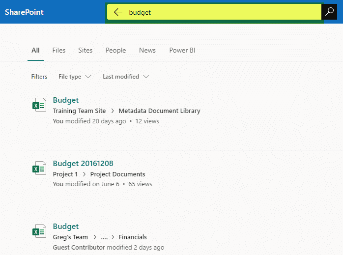 What is Keyword Query Language and how to use it in SharePoint Online