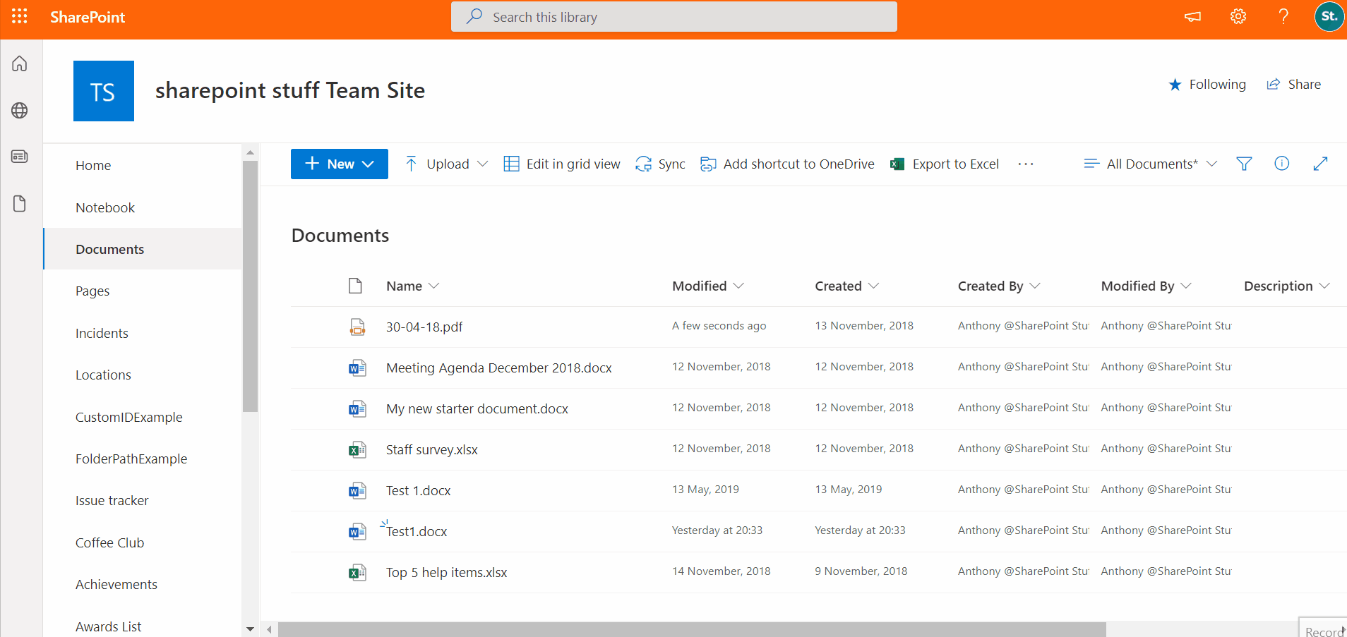 Description column in SharePoint libraries how to use SharePoint Stuff