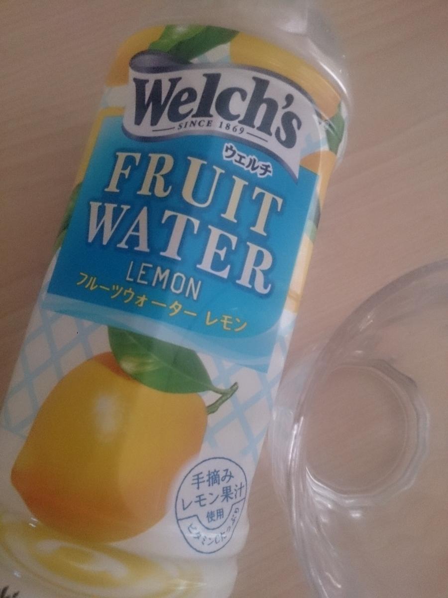 アサヒ 「Welch's（ウェルチ）」FRUIT WATER Lemon（フルーツウォーターレモン） の商品ページ