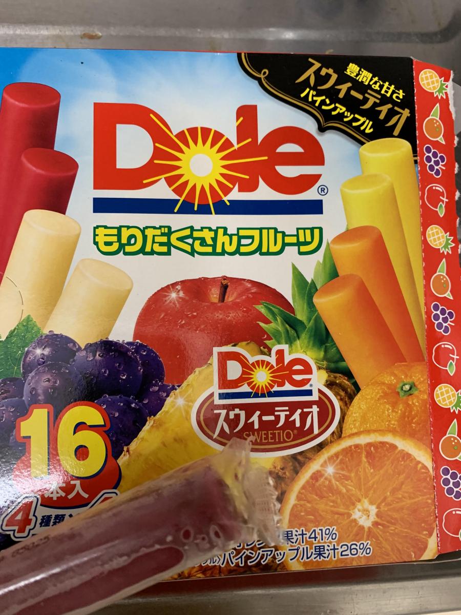 ロッテ Doleもりだくさんフルーツの商品ページ