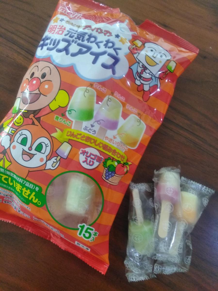 明治 それいけ！アンパンマン 明治 元気わくわくキッズアイスの商品ページ