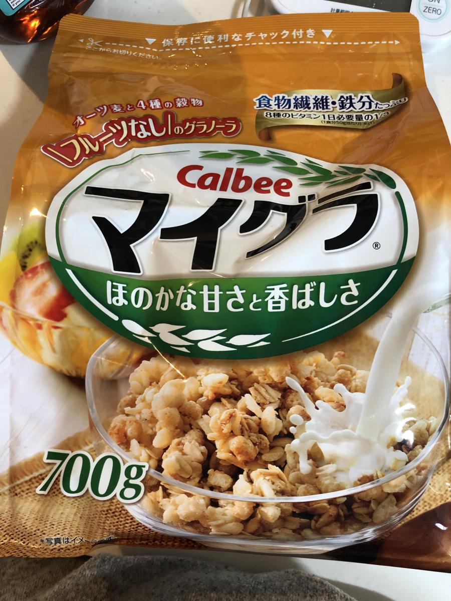 カルビー マイグラの商品ページ