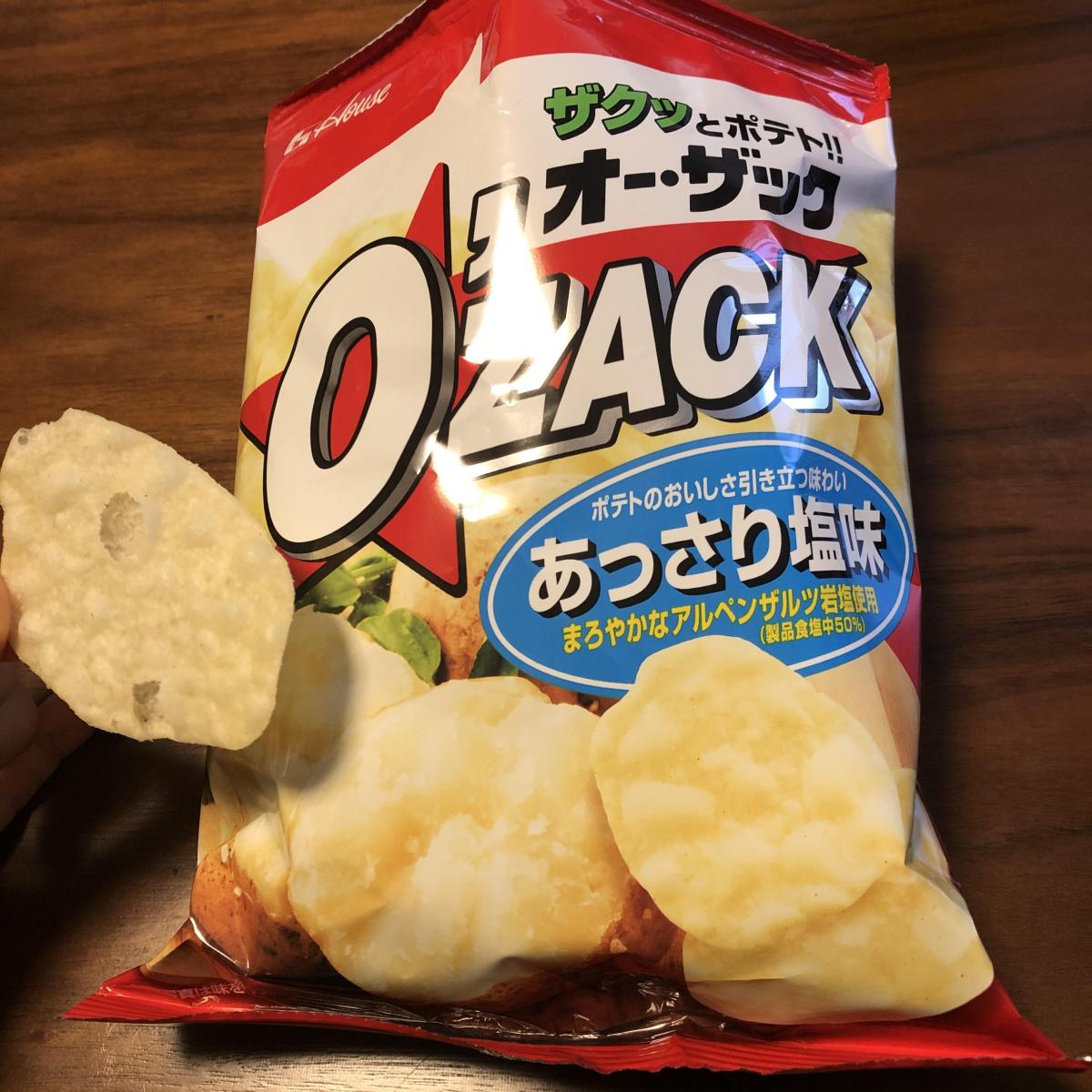 ハウス オー・ザック あっさり塩味の商品ページ