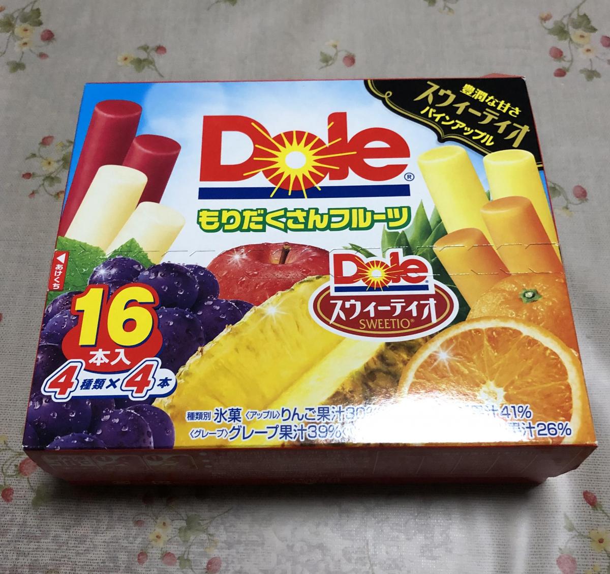 ロッテ Doleもりだくさんフルーツの商品ページ