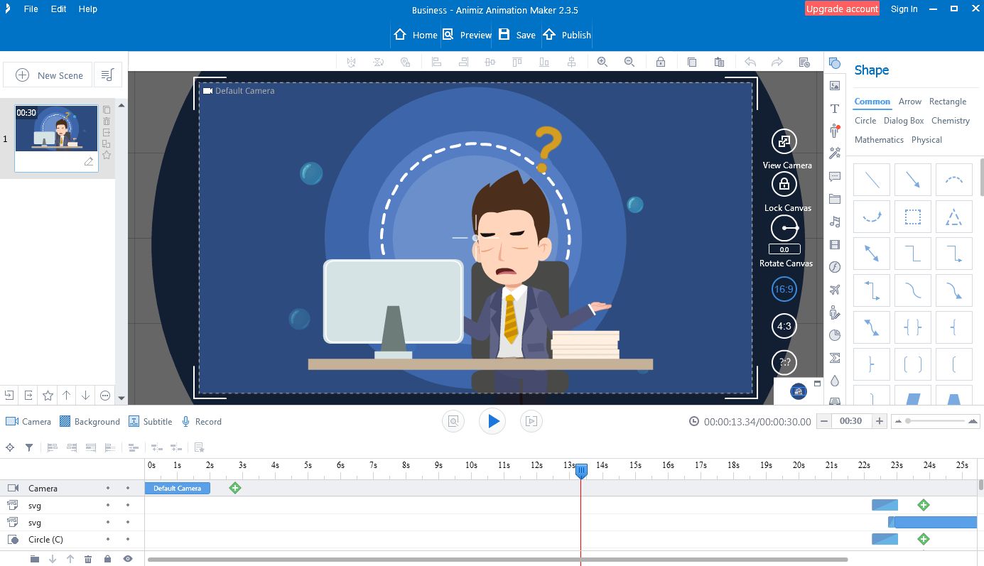 Free Animiz Animation Maker Professional Plan (100