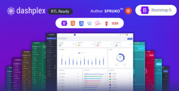 Dashplex Bootstrap Admin & Dashboard HTML Template