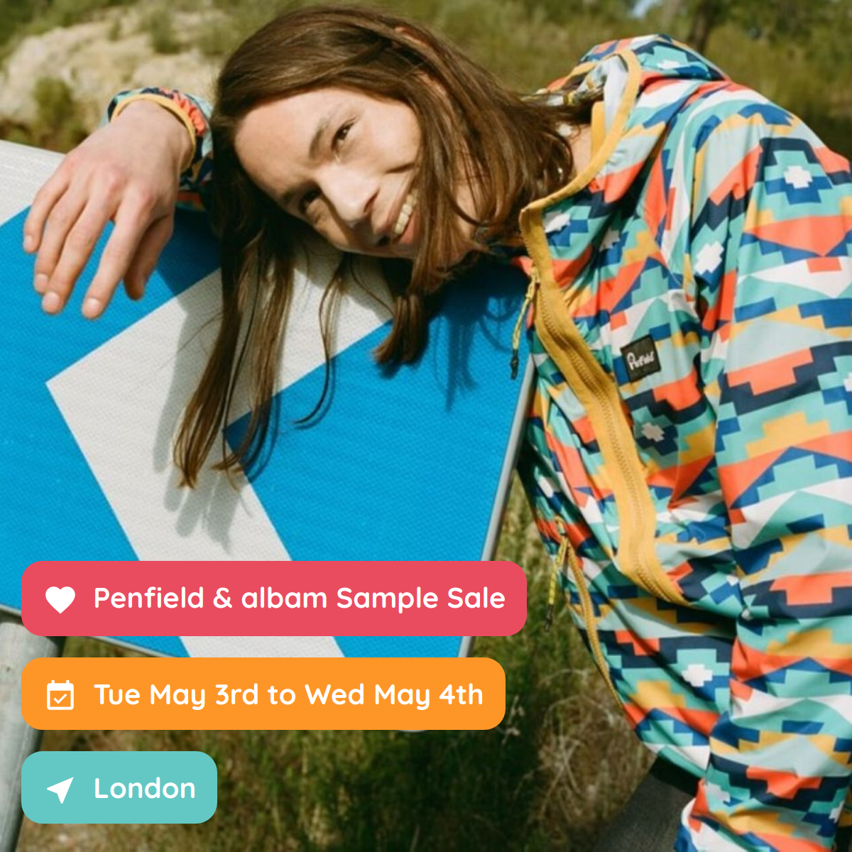 Penfield & albam Sample Sale, London, May 2022