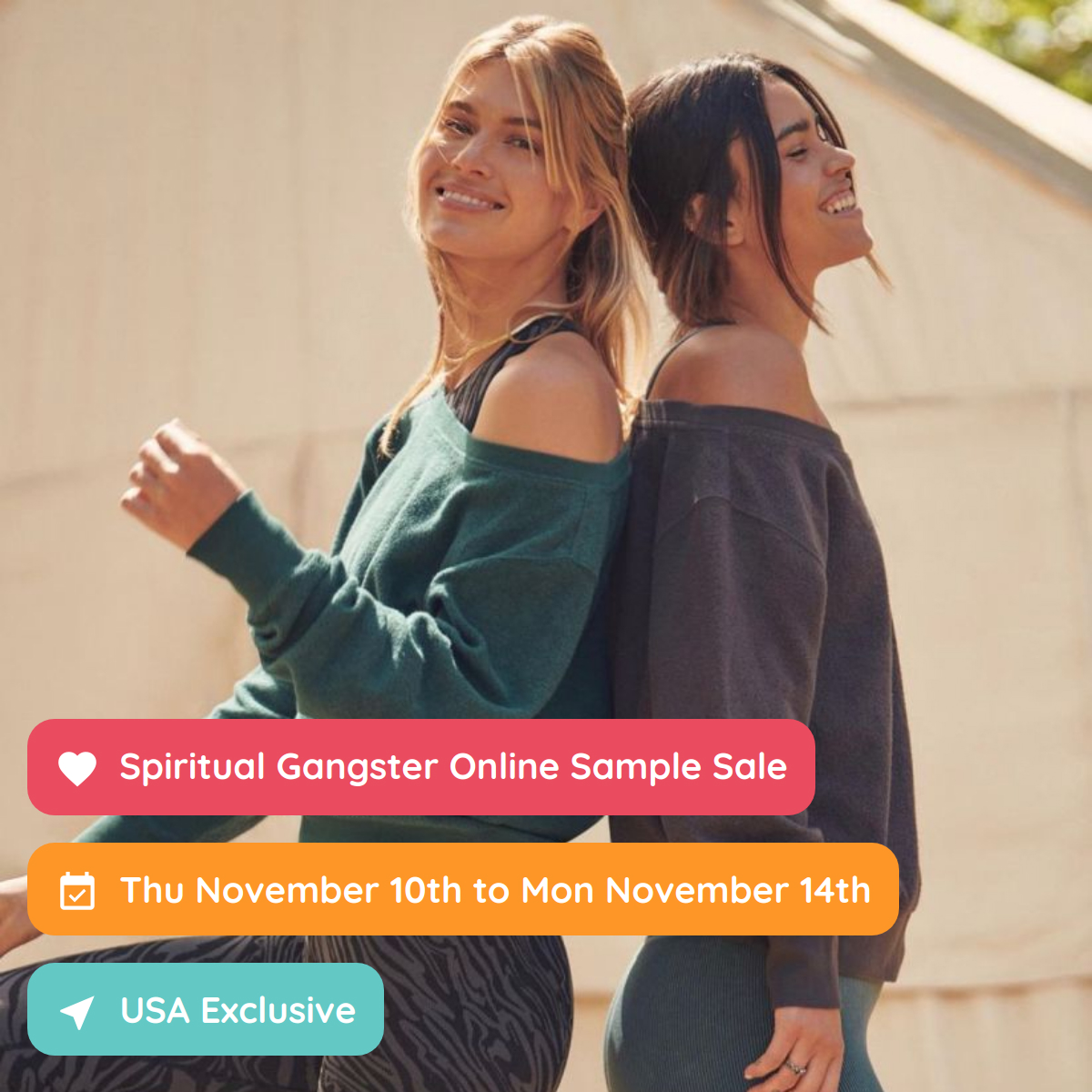 Spiritual Gangster Online Sample Sale