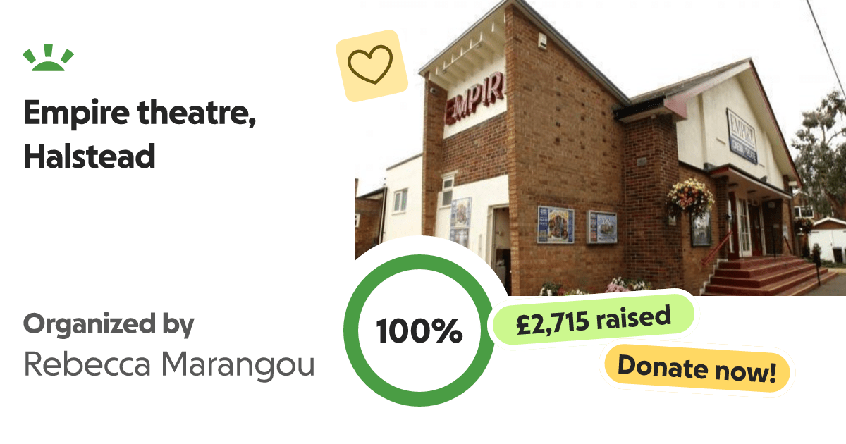 Fundraiser by Rebecca Marangou Empire theatre, Halstead