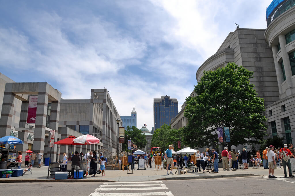 Los Angeles to Raleigh, North Carolina (& vice versa) for only 175