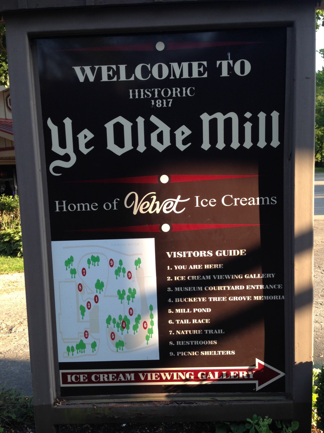 Ye Olde Mill in Utica Ohio Sharing Horizons