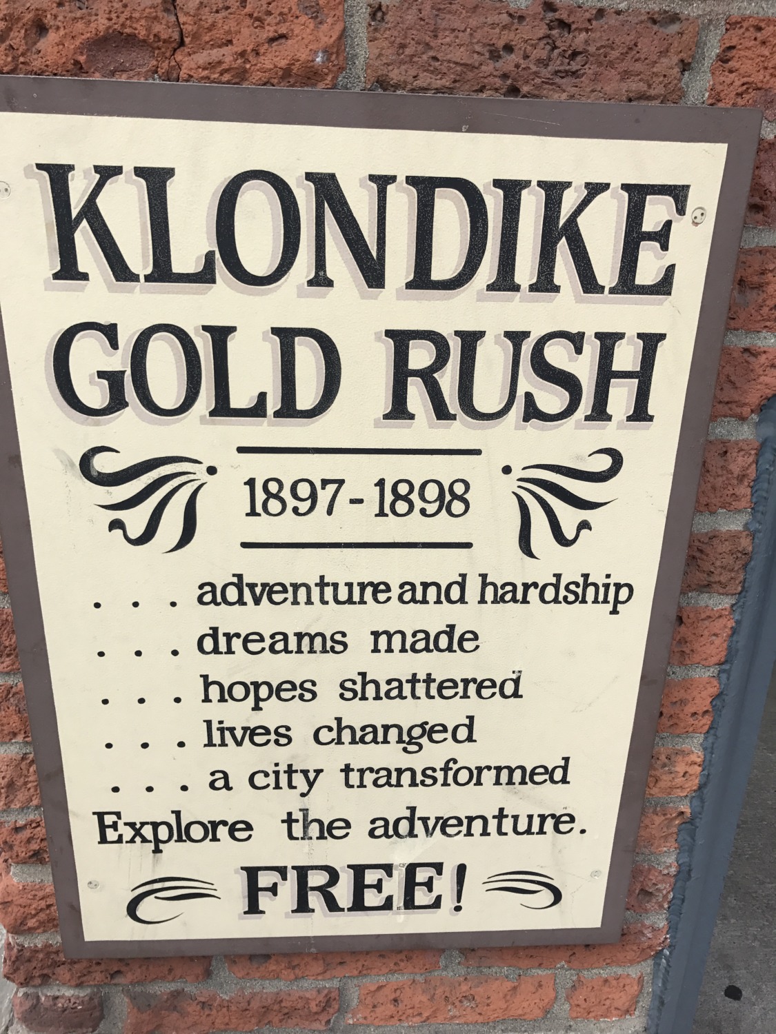 Klondike Gold Rush National Historical Park Sharing Horizons