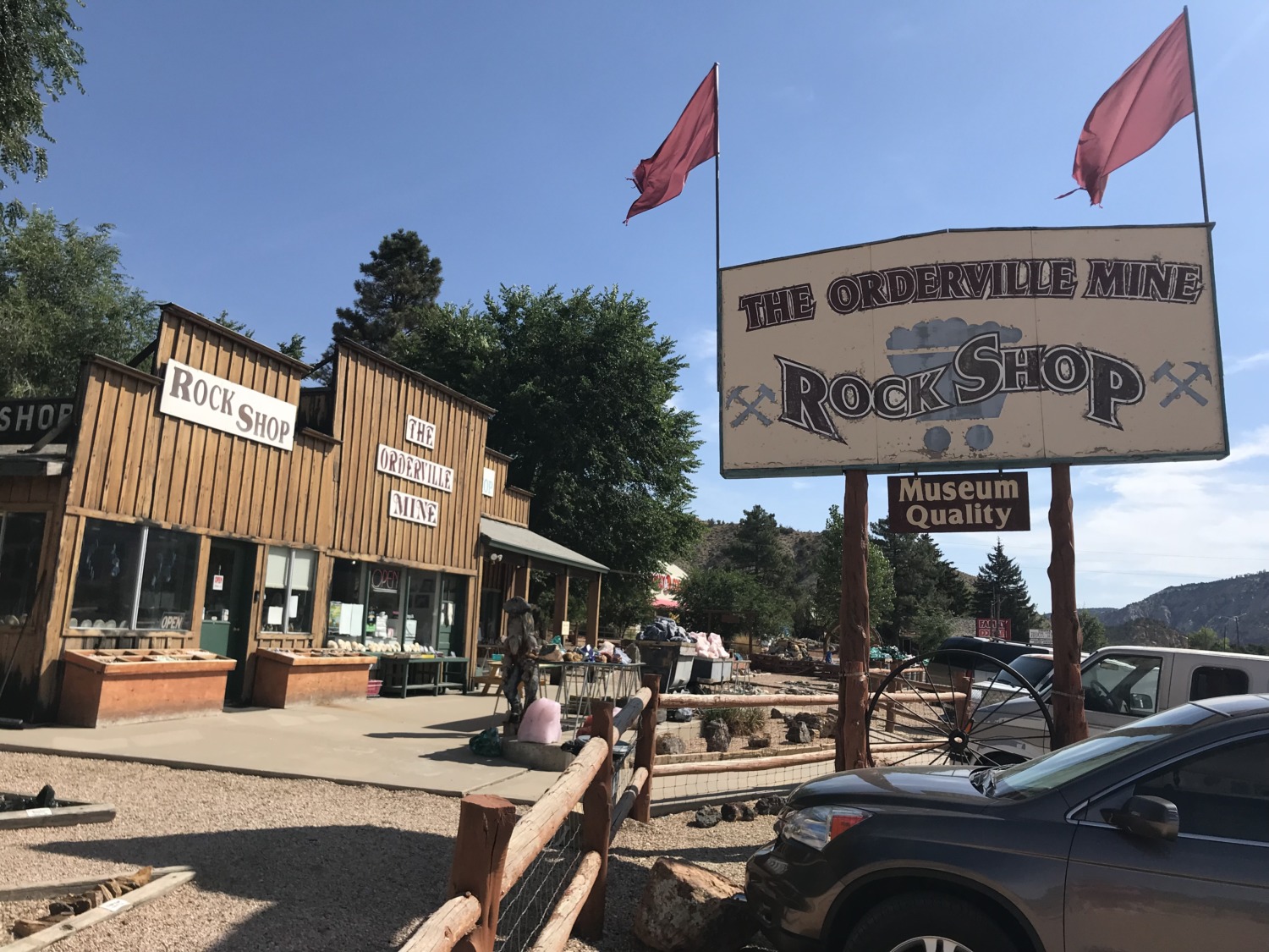 Orderville Mine Rock Shop in Orderville Utah Sharing Horizons