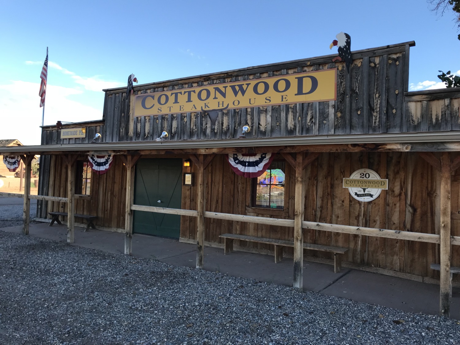 Cottonwood Steakhouse in Bluff, Utah Sharing Horizons