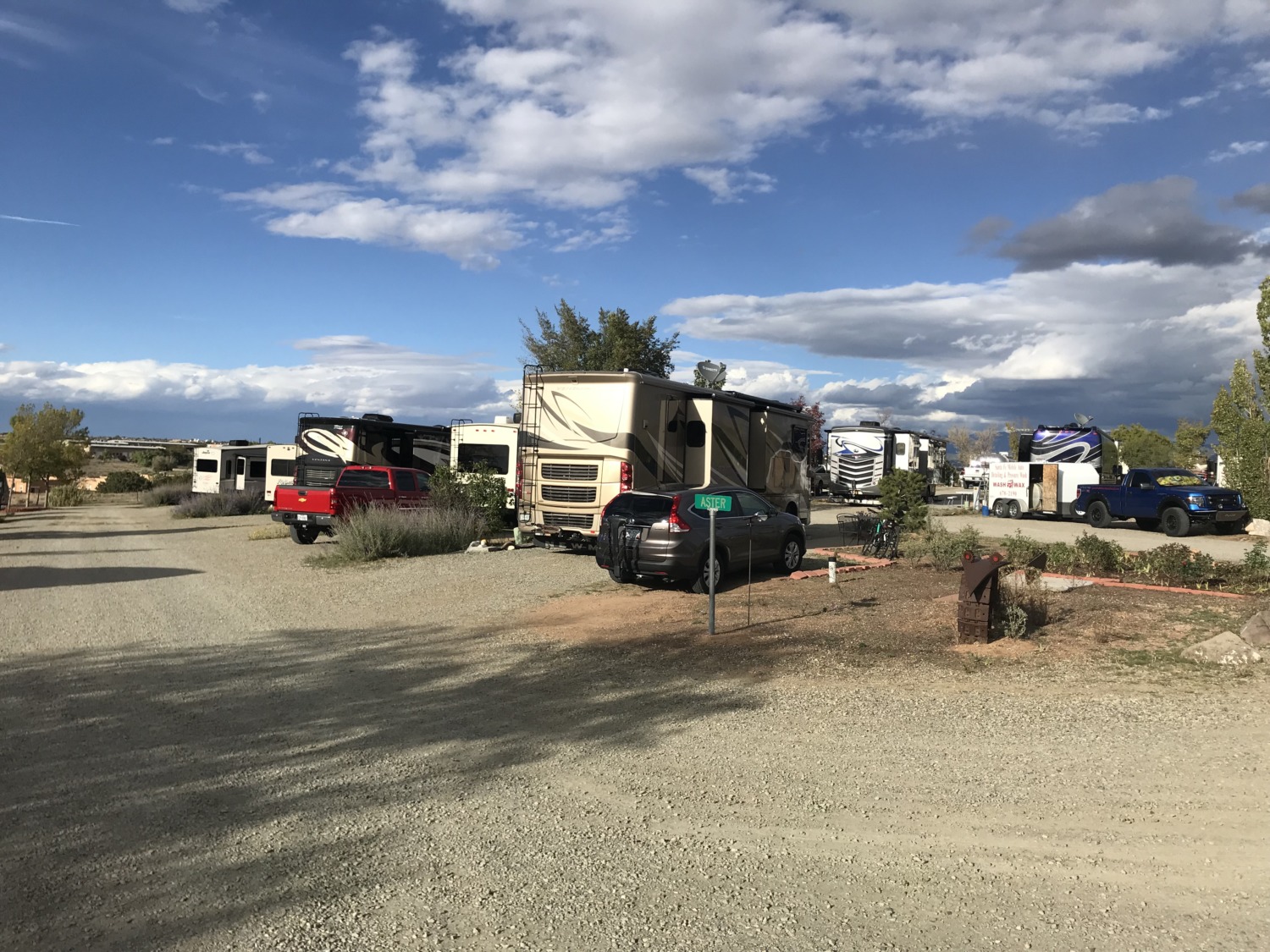Santa Fe Skies RV Park in New Mexico Sharing Horizons