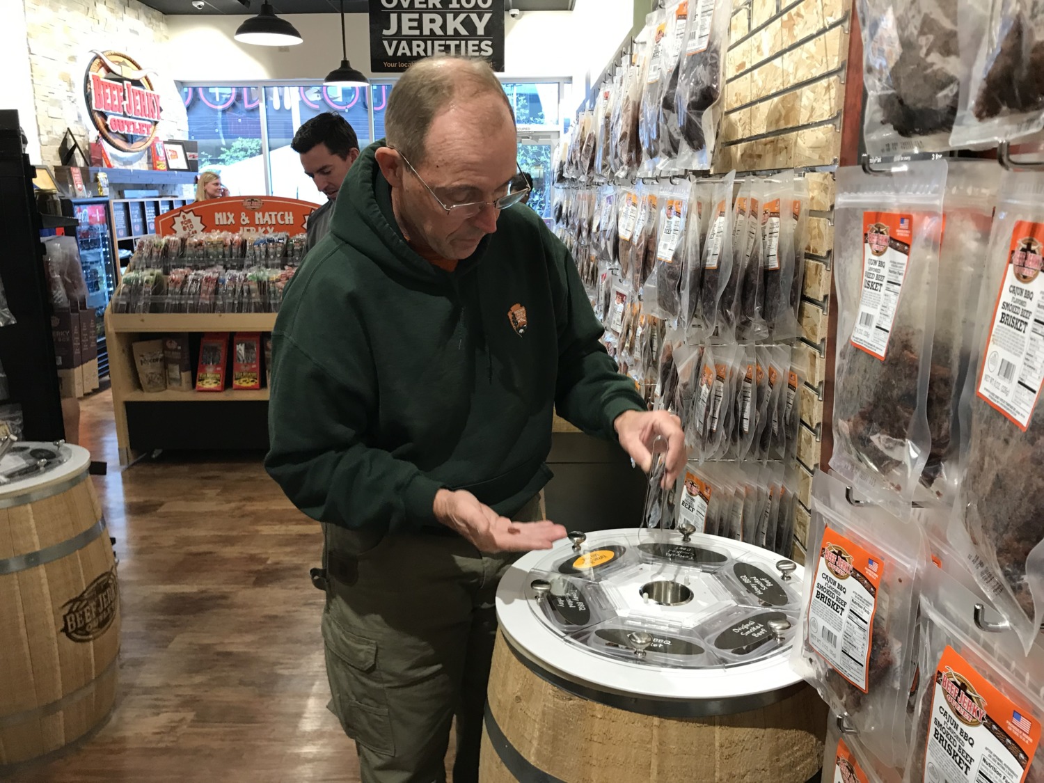 Beef Jerky Outlet at Cincinnati Premium Outlets Sharing Horizons