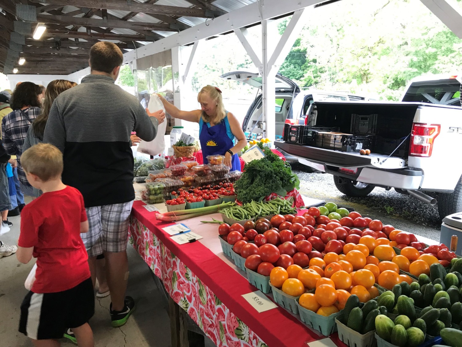 Farmers Market and Oakland, Maryland Sharing Horizons