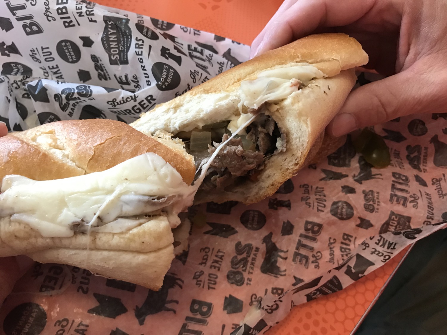 Sonnys Famous Cheesesteaks in Old City Philly Sharing Horizons