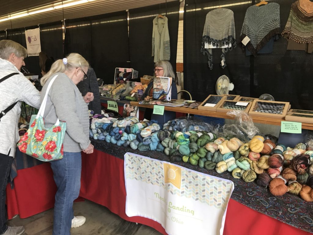 Great Lakes Fiber Show in Wooster Sharing Horizons