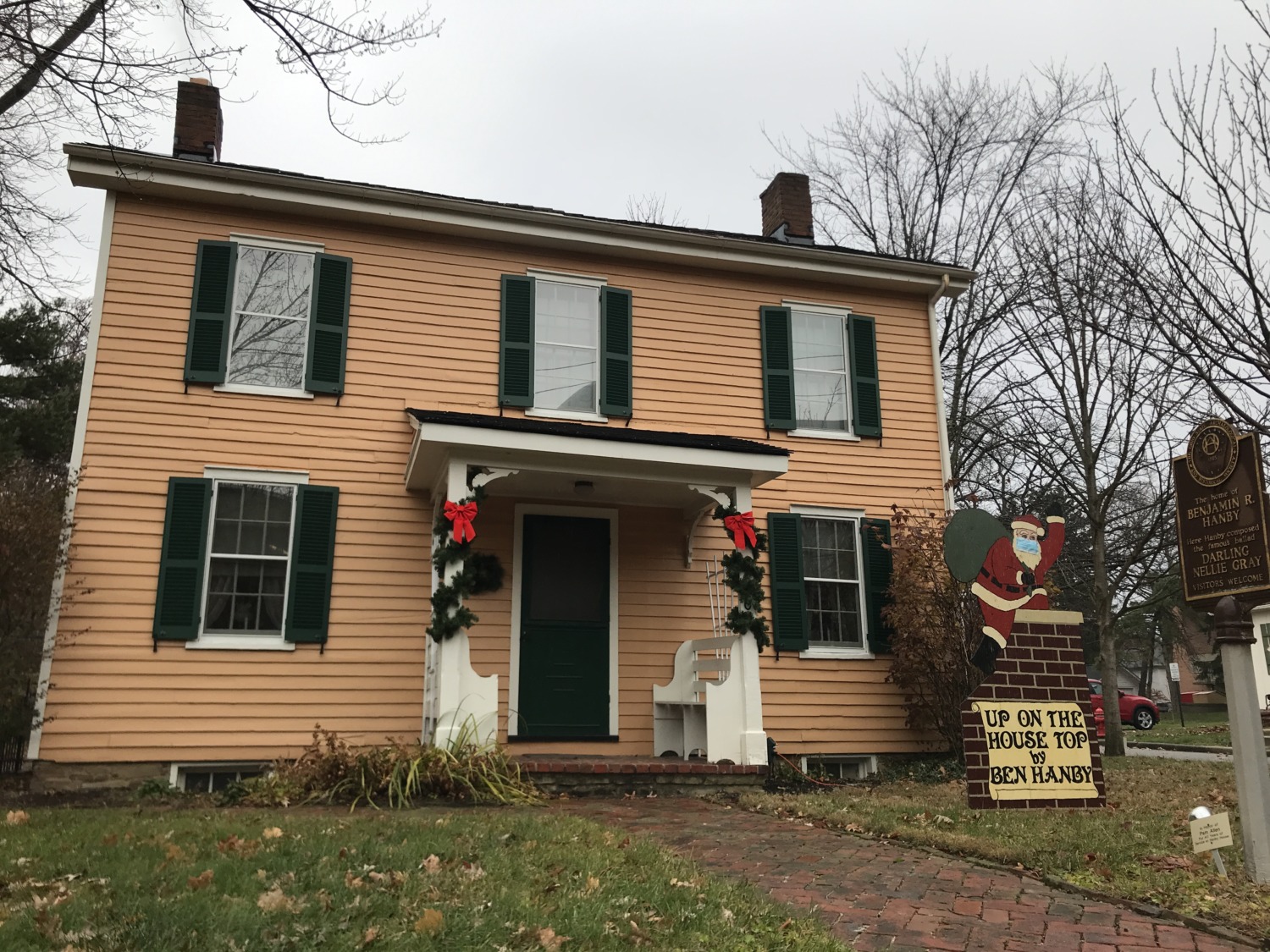 Hanby House Historic Site in Westerville, Ohio Sharing Horizons