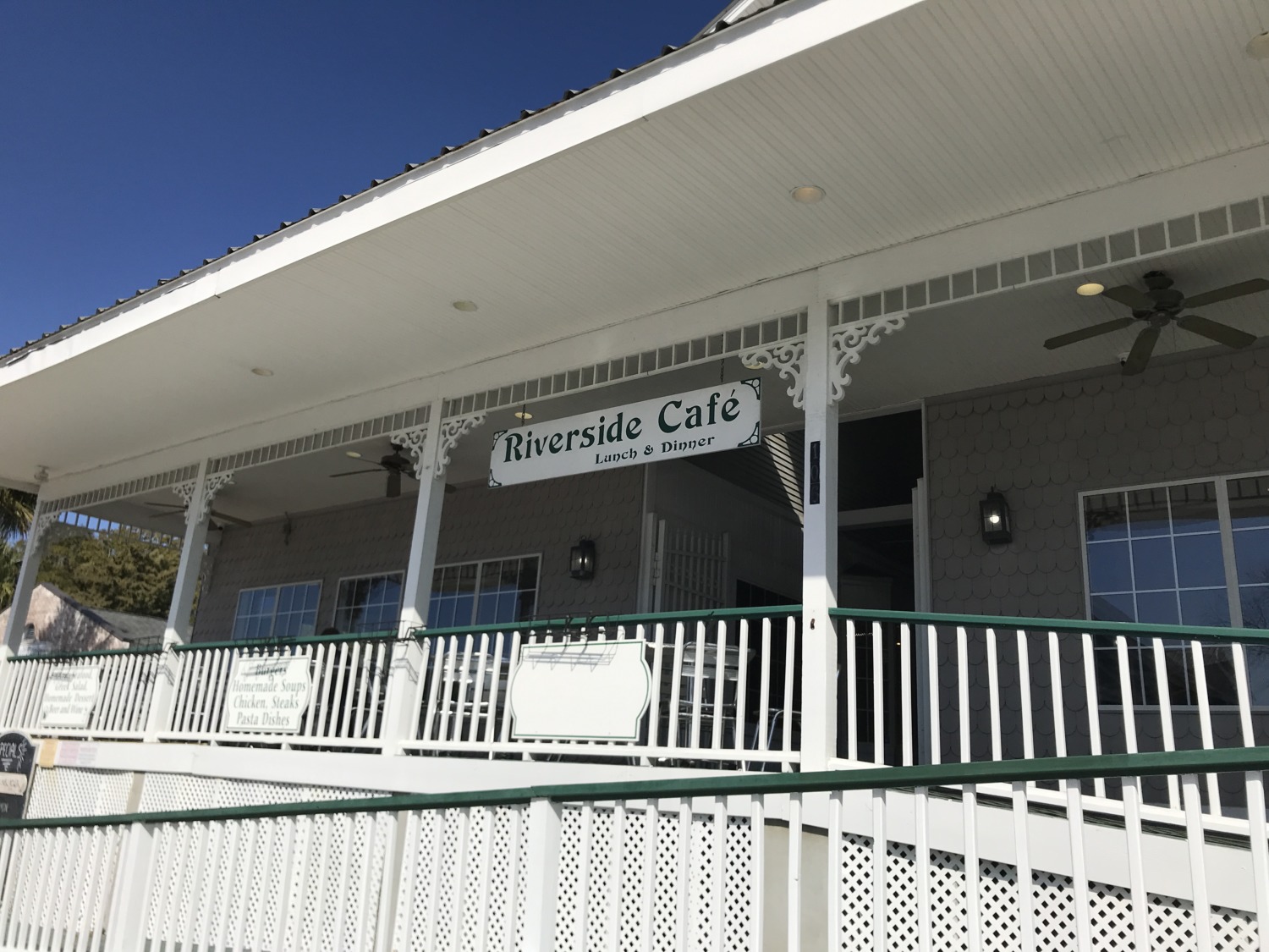 Riverside Café in St. Marys, Sharing Horizons