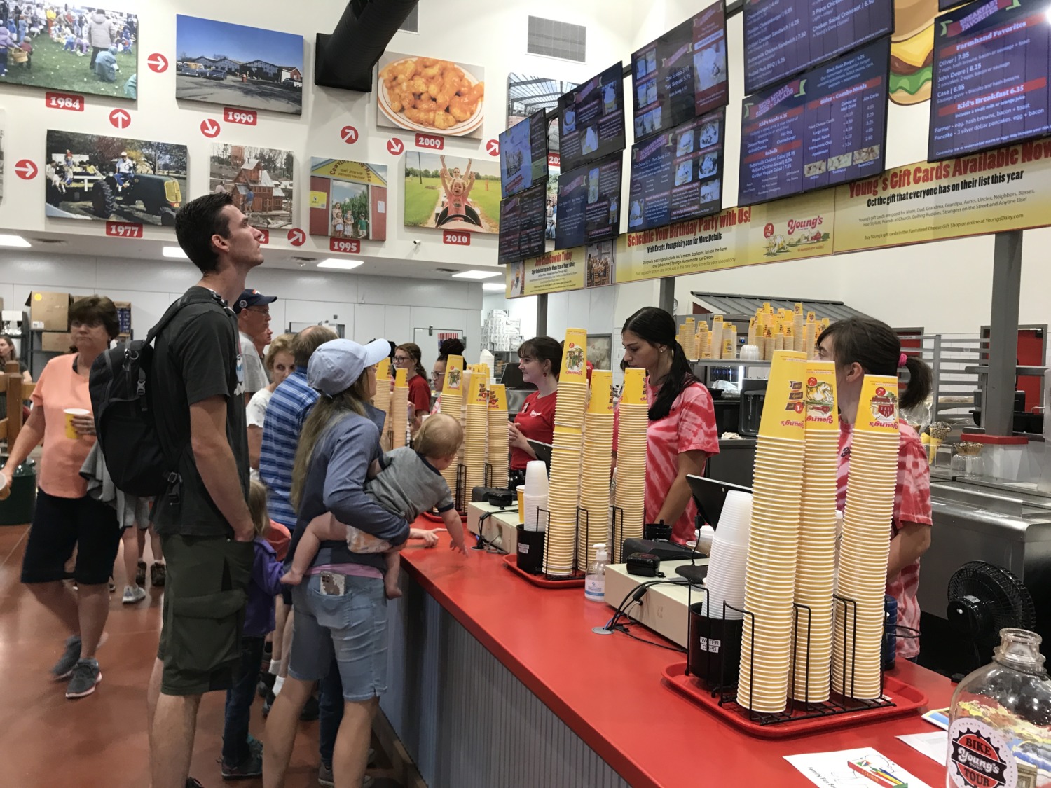 Youngs Jersey Dairy in Yellow Springs, Ohio Sharing Horizons