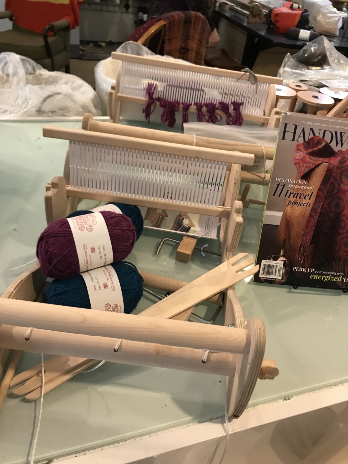 Knit and Spin in Montague, Michigan Sharing Horizons