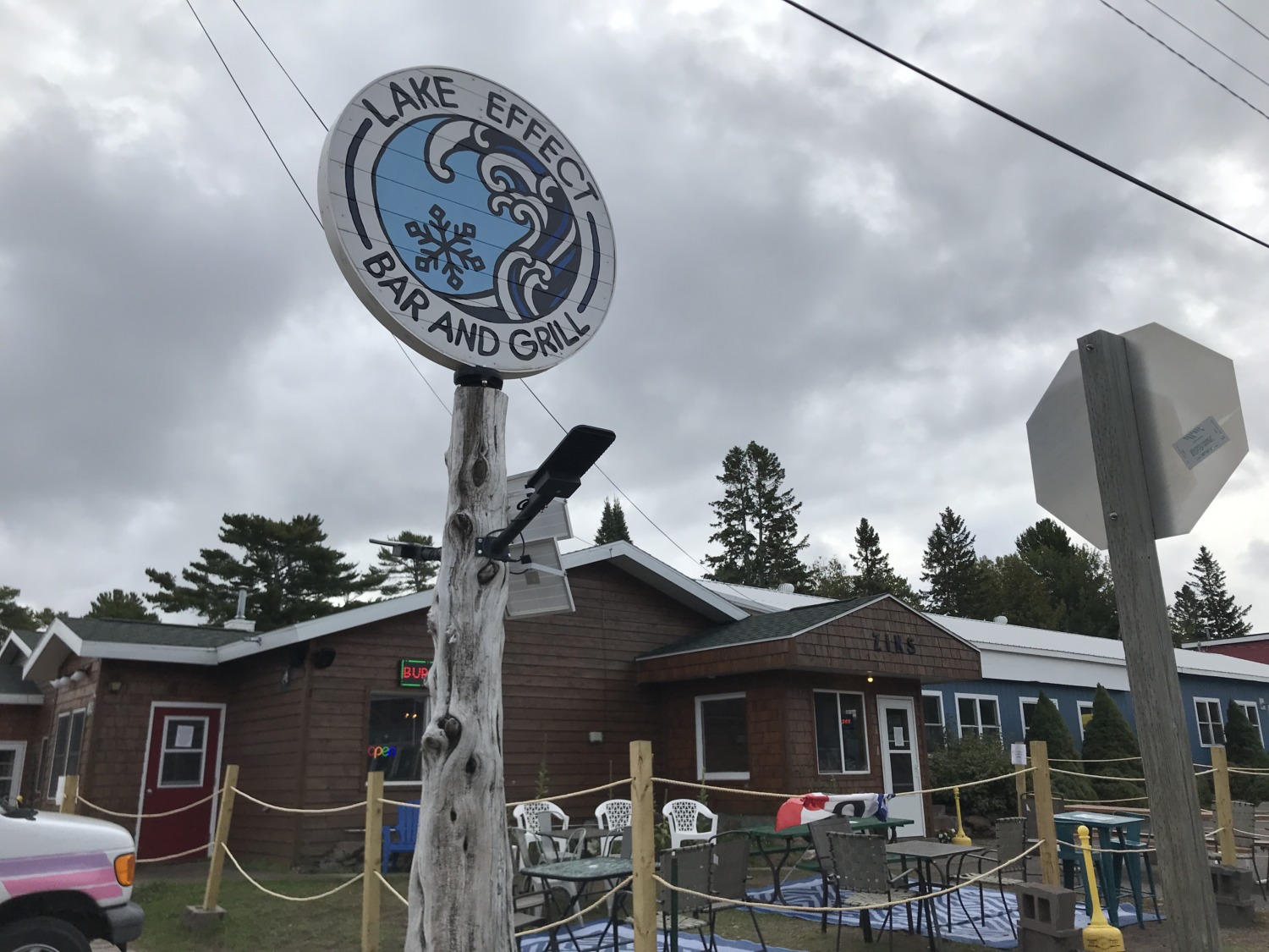 Lake Effect Bar and Grill in Copper Harbor Sharing Horizons