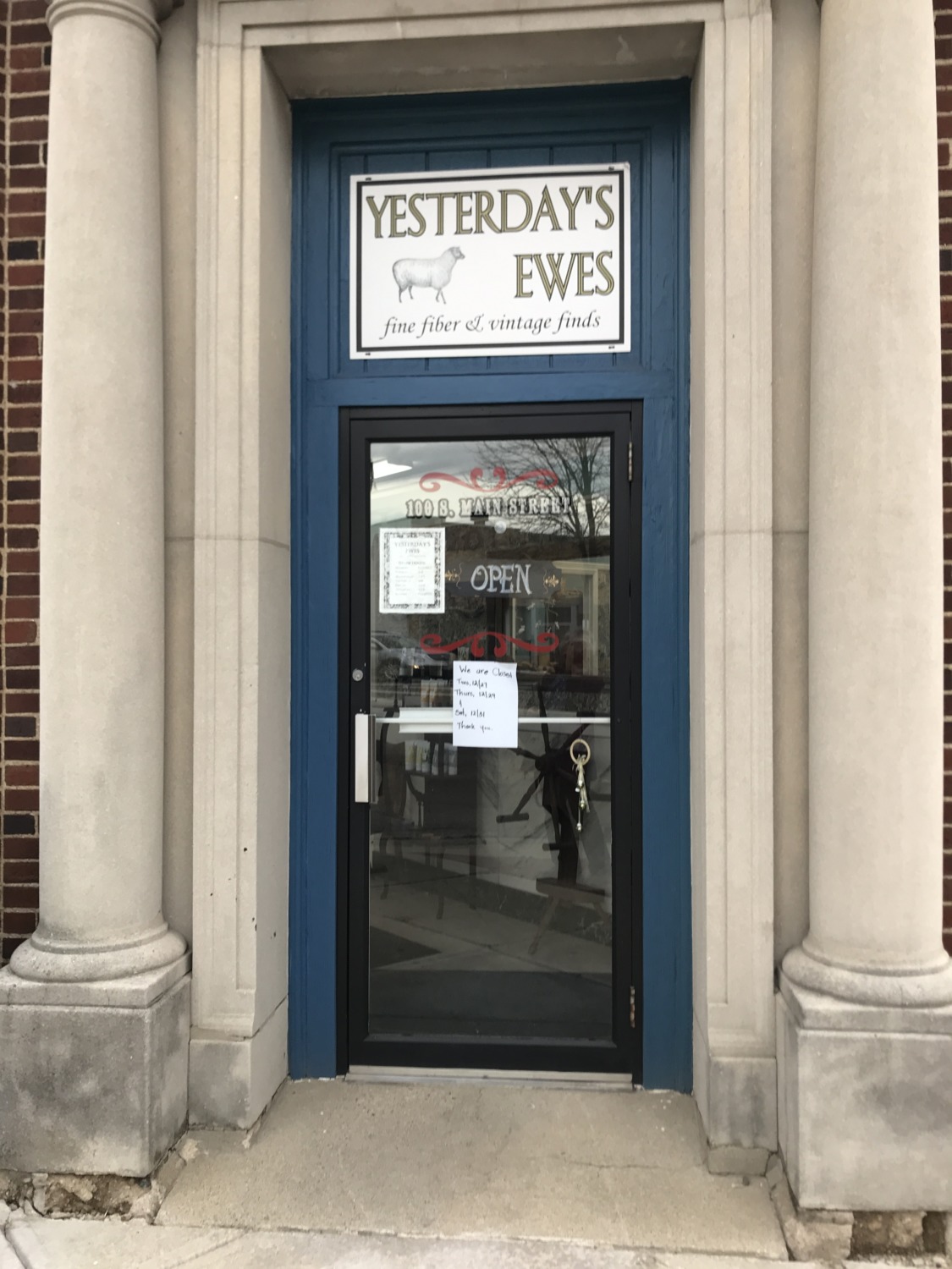 Yesterdays Ewes Yarn Shop in London, Ohio Sharing Horizons