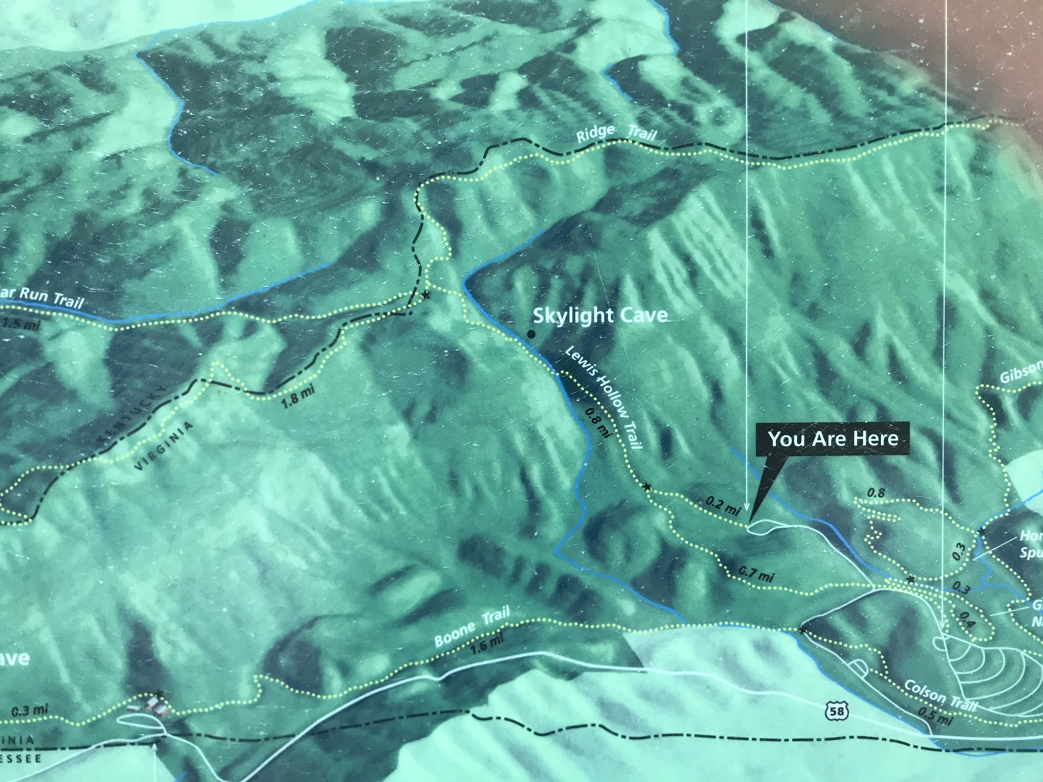 Skylight Cave at Cumberland Gap NHP Sharing Horizons