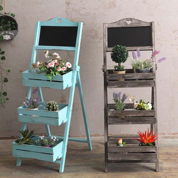 Amazing ladder planter ideas to inspire you Plants & Gardens